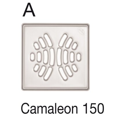 Rejilla acero inoxidable sumidero (CAMALEON 150)