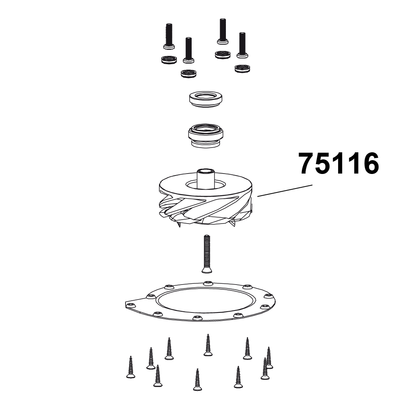 Rotor triturador - CICLON